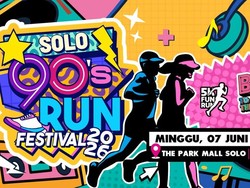 Solo 90s Run Festival 2026, Fun Run Nuansa 90-an Siap Ramaikan Pagi Harimu