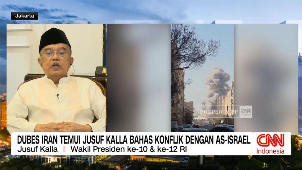 VIDEO: Dubes Iran Temui Jusuf Kalla Bahas Konflik dengan AS-Israel