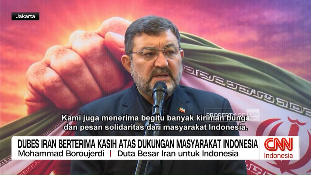 VIDEO: Dubes Iran Berterima Kasih atas Dukungan Masyarakat Indonesia
