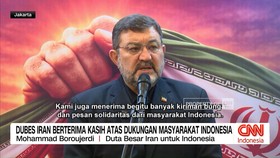VIDEO: Dubes Iran Berterima Kasih atas Dukungan Masyarakat Indonesia