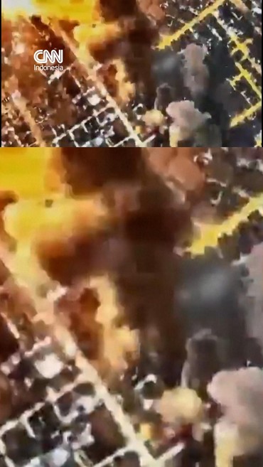 Detik-detik Serangan Baru Israel Hantam Pusat Kota Teheran Iran