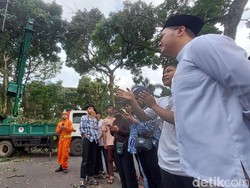 Puting Beliung Terjang Cimahi, Pohon Tumbang Timpa Bangunan