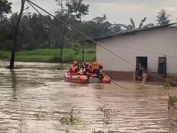 448 Rumah Warga di 2 Kecamatan Lampung Selatan Terdampak Banjir