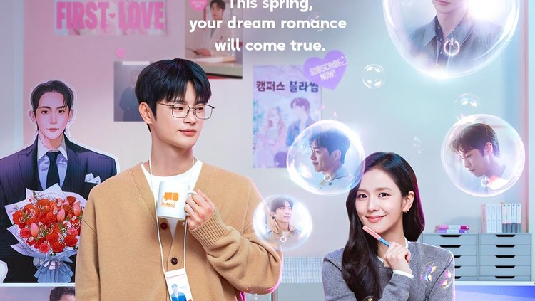 Poster drakor Boyfriend On Demand tampilkan Jisoo dan Seo In Guk&period; &lpar;dok&period; Netflix&rpar;&period;