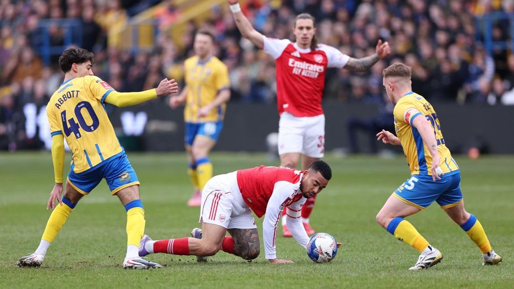 Hasil Piala FA: Arsenal Lolos ke Perempat Final Usai Hajar Mansfield