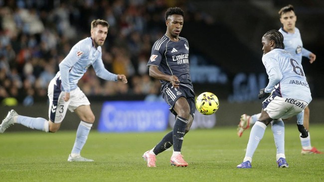 Real Madrid butuh gol menit akhir untuk mengalahkan Celta Vigo dalam lanjutan La Liga Spanyol di Stadion Balaidos, Sabtu (7/3) dini hari waktu Indonesia.