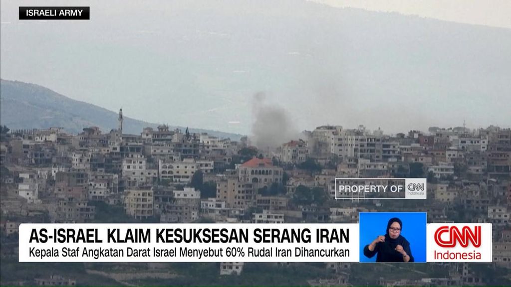 VIDEO: AS-Israel Klaim Sukses Lumpuhkan Rudal Iran