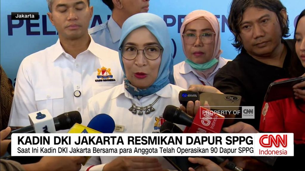 VIDEO: Kadin DKI Jakarta Resmikan Dapur SPPG di Kemang