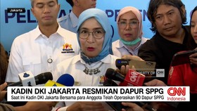 VIDEO: Kadin DKI Jakarta Resmikan Dapur SPPG di Kemang