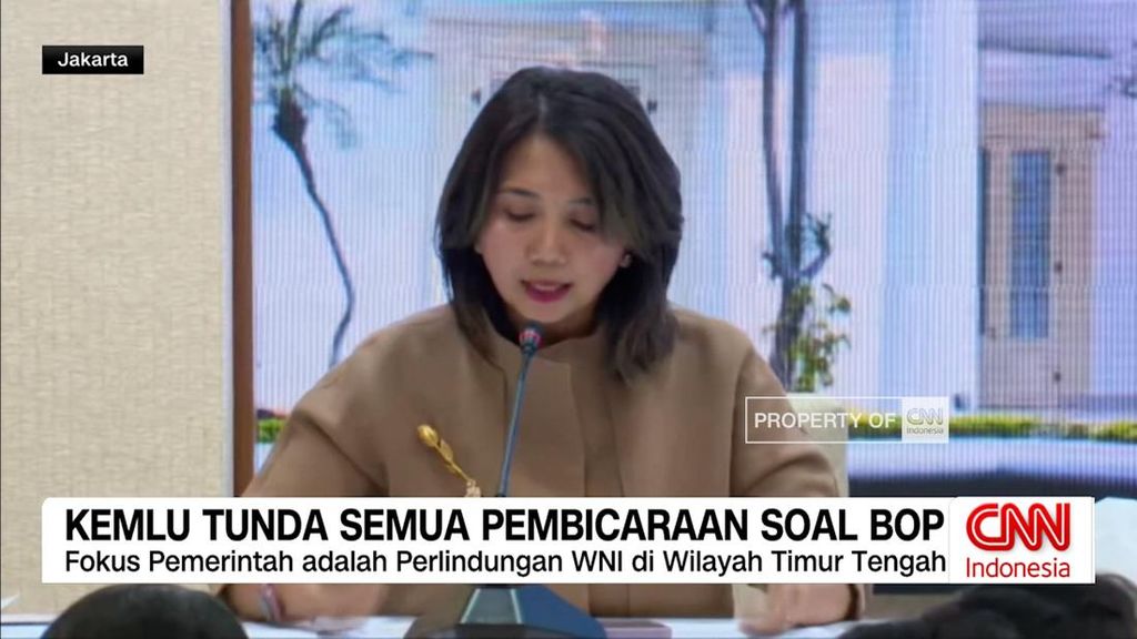 VIDEO: Kemlu Tunda Pembahasan Board of Peace Terkait Konflik Iran