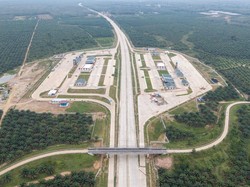 Tol Palembang-Betung Dibuka Fungsional 17 Hari Saat Mudik-Balik Lebaran