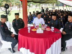 Bupati Luwu Utara Andi Rahim Safari Ramadan di Mako Brimob-Santuni Anak Yatim