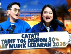 Catat! Tarif Tol Diskon 30% saat Mudik Lebaran 2026