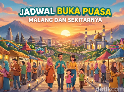 Jadwal Buka Puasa Malang dan Sekitarnya Hari Ini 8 Maret 2026