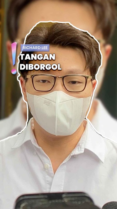 Video: Resmi Ditahan Polda Metro, Richard Lee Bungkam saat Dicecar Media
