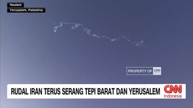 VIDEO: Rudal Iran Terus Serang Tepi Barat dan Yerusalem