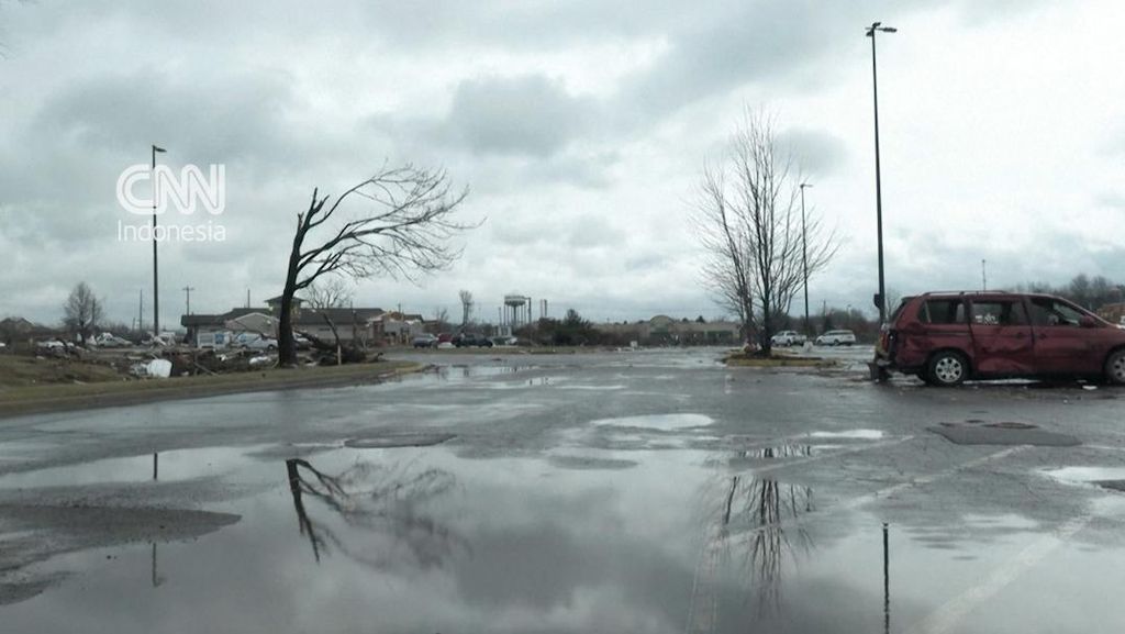 Tornado Terjang Michigan AS, 8 Orang Meninggal Dunia