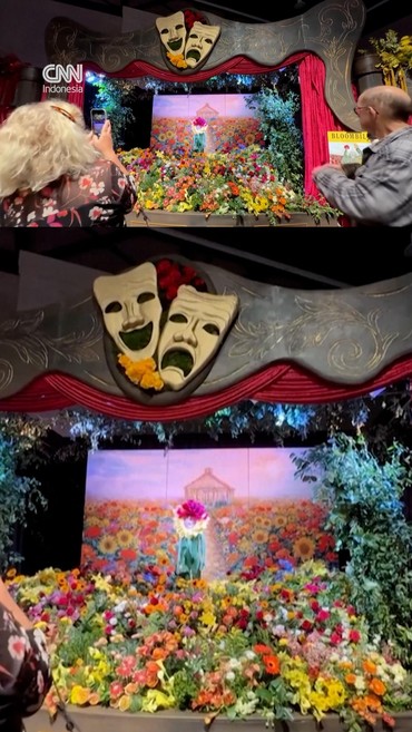 Warna-warni Bunga Mekar di Pameran Bunga Philadelphia 2026