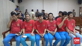 Nakhoda Sea Dragon Kapal Penyelundup Sabu 2 Ton Divonis Seumur Hidup