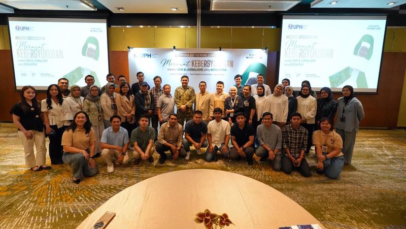 UPH Ajak Jurnalis Rayakan Kebersyukuran Melalui Media Gathering 2026