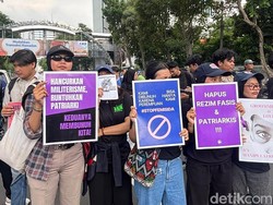 Bawa 23 Tuntutan, Unjuk Rasa Hari Perempuan Sedunia Digelar di Grahadi