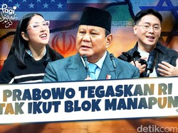 Prabowo Tegaskan RI Tak Ikut Blok Mana Pun