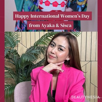 Happy International Women's Day from Ayaka & Sisca
