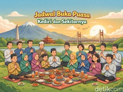 Jadwal Buka Puasa Kediri dan Sekitarnya Hari Ini 9 Maret 2026