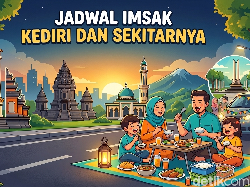 Jadwal Imsak Kediri dan Sekitarnya Selasa 10 Maret 2026