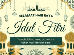 35 Poster Ucapan Idul Fitri 2026 yang Kreatif, Simpel, dan Gratis