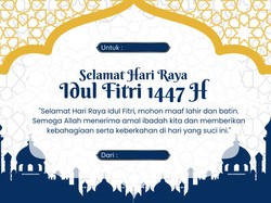 155+ Kata-kata Ucapan Idul Fitri 2026 yang Menyentuh Hati, Berisi Doa-Harapan
