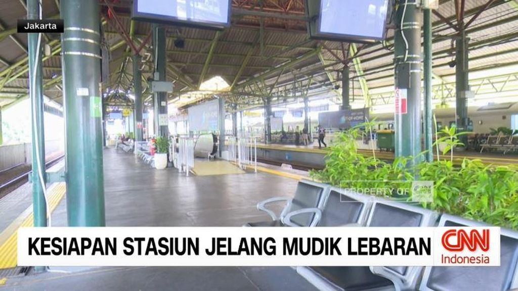 VIDEO: Kesiapan Stasiun Jelang Mudik Lebaran