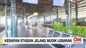 VIDEO: Kesiapan Stasiun Jelang Mudik Lebaran