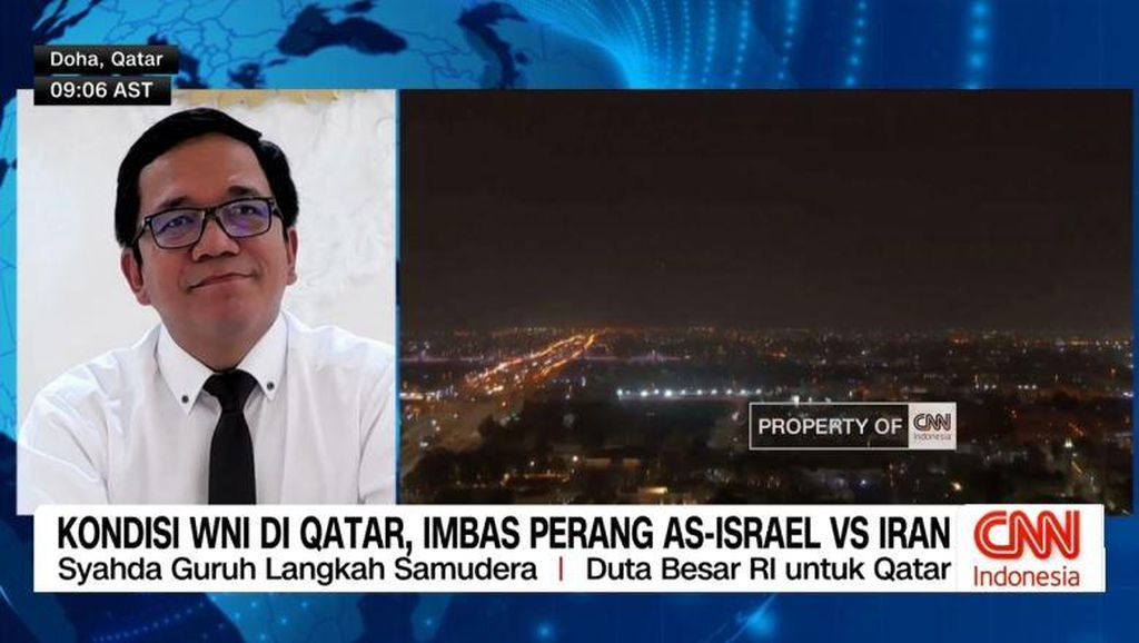 VIDEO: Kondisi WNI di Qatar, Imbas Perang AS-Israel vs Iran