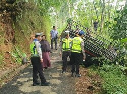 Pikap Rombongan Warga Kebumen Terguling Usai Tak Kuat Nanjak, 3 Orang Tewas