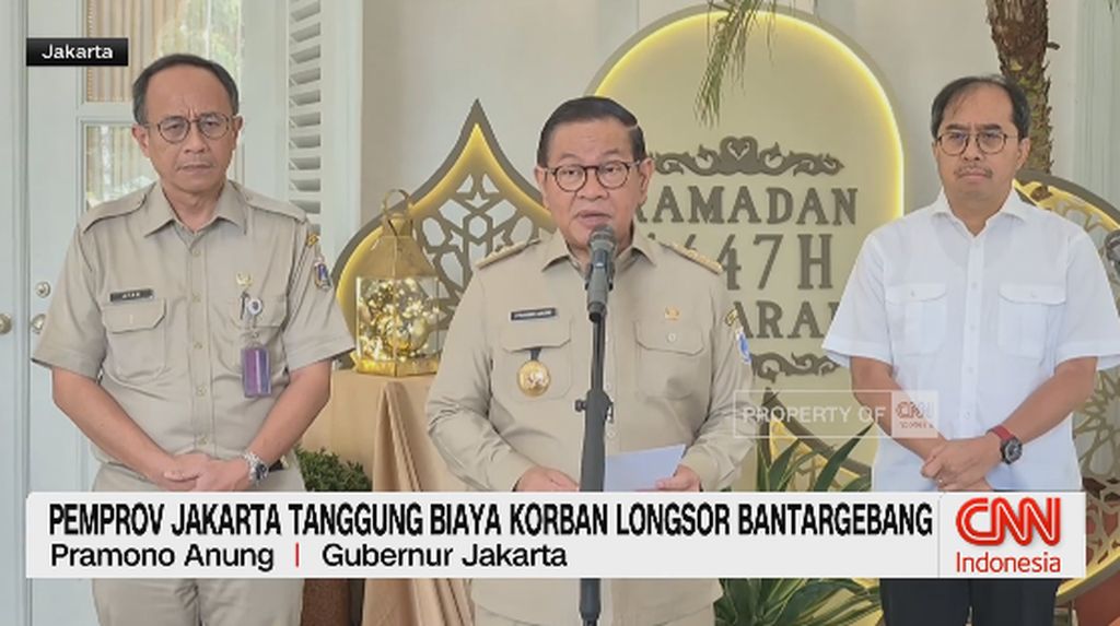 VIDEO: Pemprov Jakarta Tanggung Biaya Korban Longsor Bantargebang