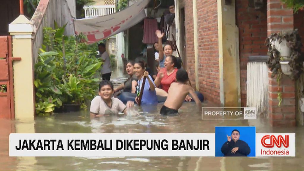 VIDEO: Banjir Jakarta Tak Bisa Sepenuhnya Dihilangkan