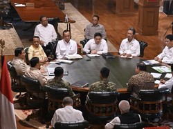 Prabowo Kumpulkan Menteri di Hambalang, Bahas Energi-Pangan Jelang Lebaran