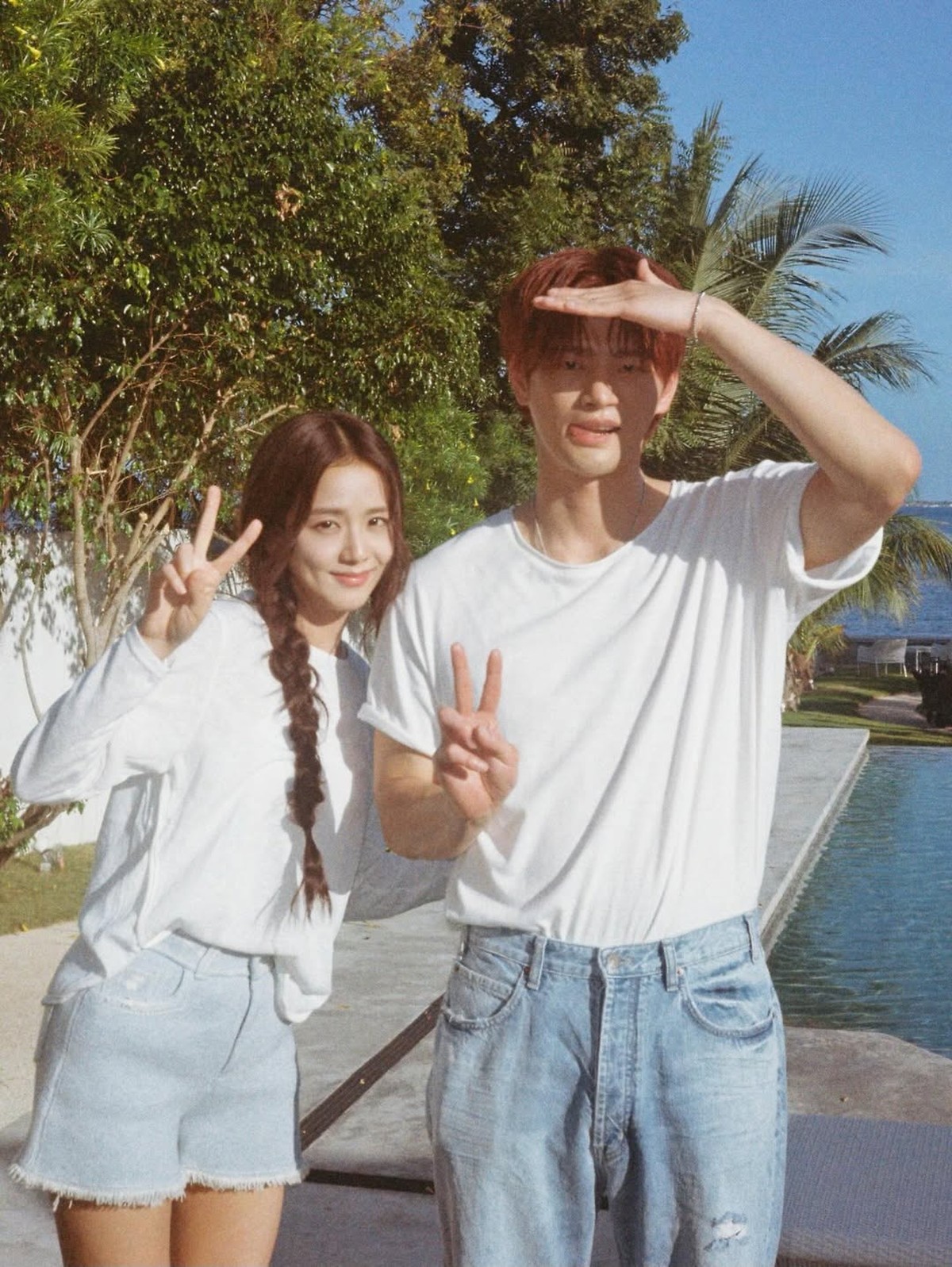 Seo In Guk dan Jisoo BLACKPINK