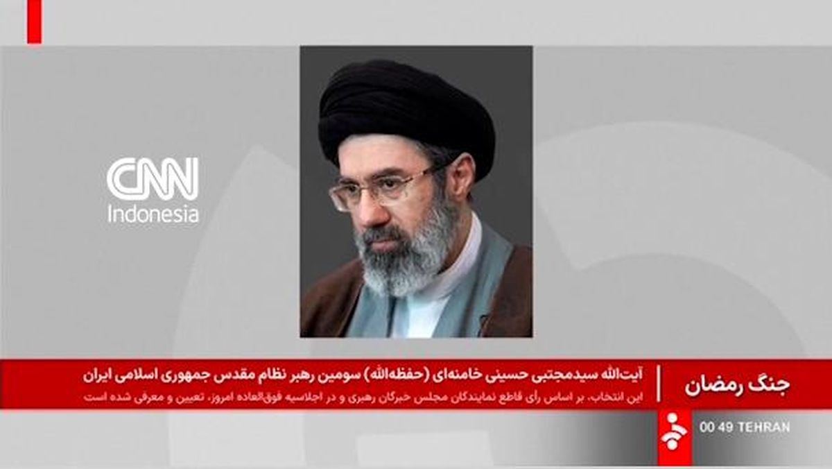 Anak Ali Khamenei, Mojtaba Khamanei Resmi Jadi Pemimpin Tertinggi Iran