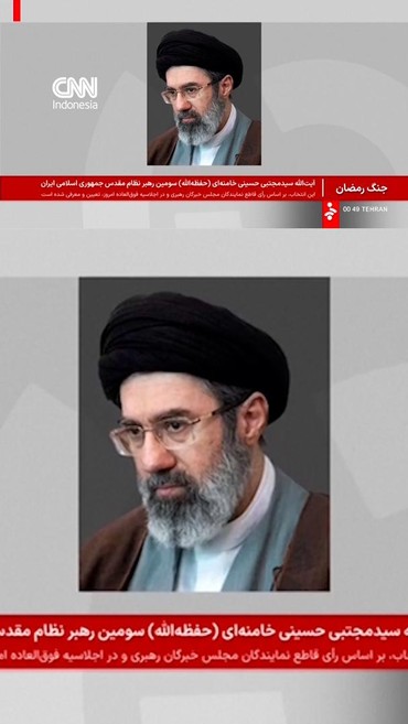 Anak Ali Khamenei, Mojtaba Khamanei Resmi Jadi Pemimpin Tertinggi Iran