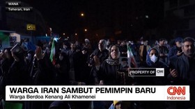 VIDEO: Warga Iran Sambut Pemimpin Baru