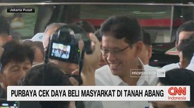 VIDEO: Purbaya Cek Daya Beli Masyarakat di Tanah Abang