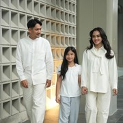 Inspirasi Gaya Serasi Rayakan Idulfitri ala Keluarga Selebritas Bersama UNIQLO, Sontek Yuk!