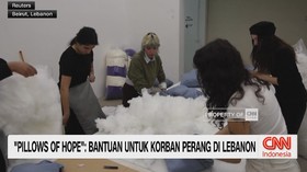 VIDEO: 'Pillows Of Hope': Bantuan Untuk Korban Perang di Lebanon