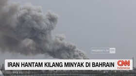 VIDEO: Drone Iran Serang Kilang Minyak Bahrain, Puluhan Warga Terluka