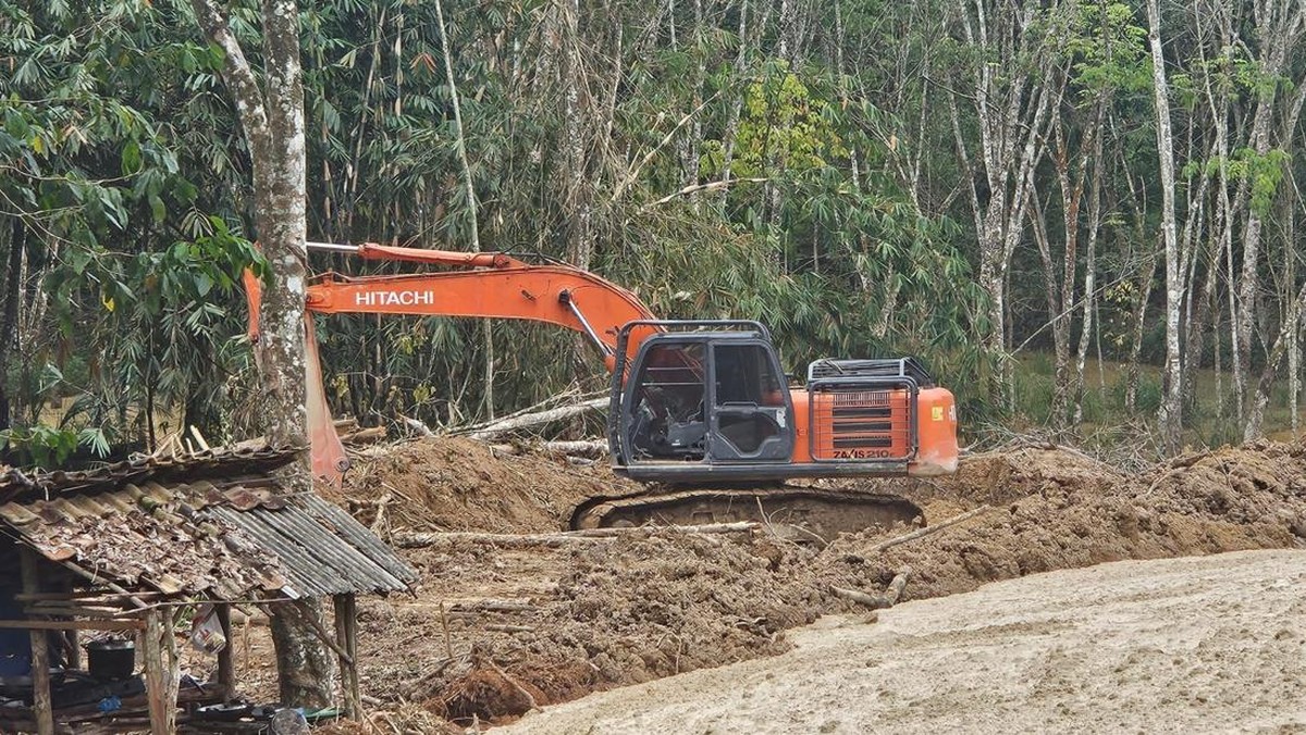 Kacau! Penambang Ilegal Keruk Emas Hingga Rp200 M di Sangihe Sulut