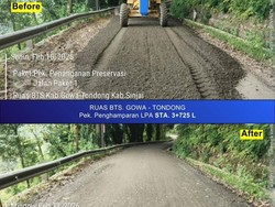 Tren Positif Progres Perbaikan Jalan 5 Paket MYP Pemprov Sulsel