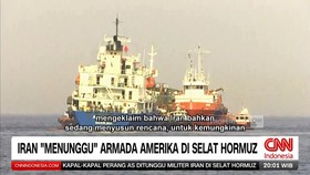 VIDEO: Iran Tunggu Armada Amerika Serikat di Selat Hormuz