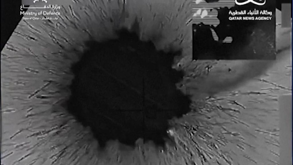 Detik-detik Qatar Cegat 17 Rudal dan 6 Drone Milik Iran